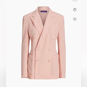 Ralph Lauren Kayleen Double-Breasted Blazer